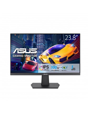 ASUS VA24EHF - Monitor 23.8" Full HD IPS, FreeSync, Diseño Ergonómico